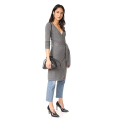 PK18A83HX 100% Cashmere Wrap Dress